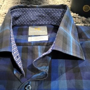 Thomas Dean Casual Button Down Shirt